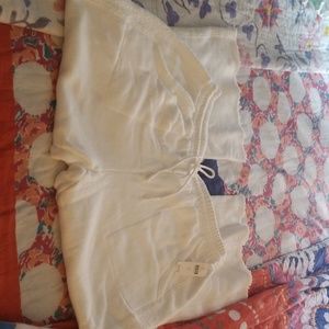Anthropologie White size L lounge pants NWT